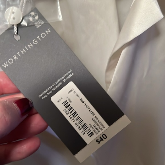 Worthington women’s button down - Picture 3 of 5